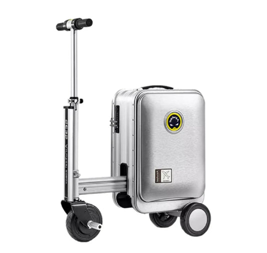 Air wheel scooter suitcase