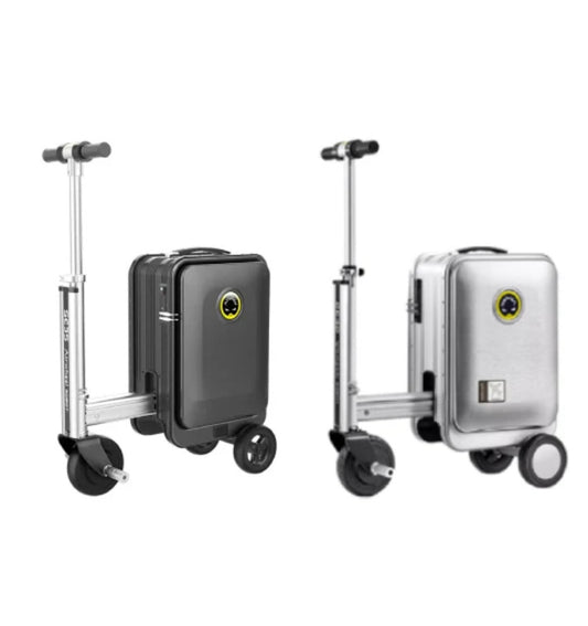 Air wheel scooter suitcase